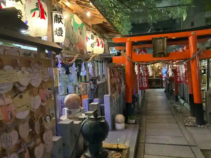 露天神社(お初天神)の鳥居