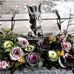 滑川神社 - 仕事と子どもの守り神の手水