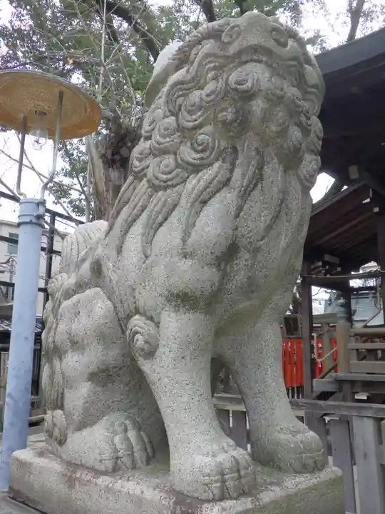 海老江八坂神社の狛犬