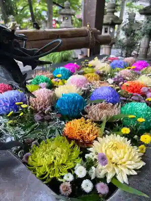 東海市熊野神社の手水舎