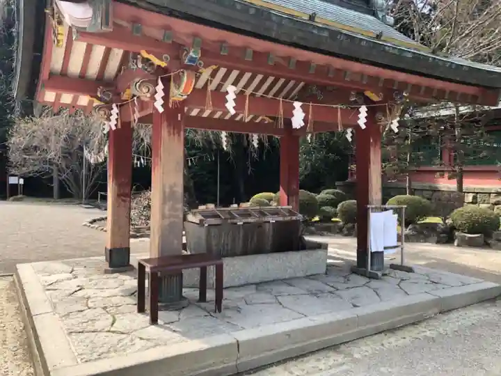 志波彦神社・鹽竈神社の手水舎