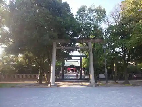 溝旗神社（肇國神社）の鳥居