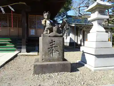 小右衛門稲荷神社の狛犬