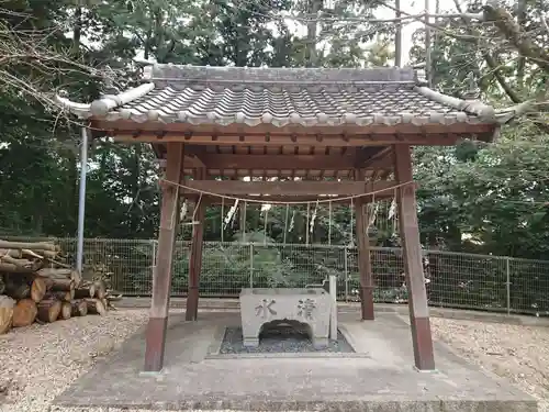 八幡神社(みよし市)の手水舎