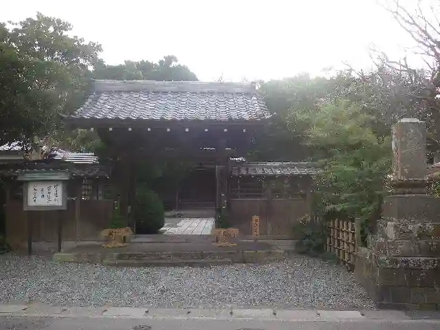 實相寺(実相寺)の山門・神門
