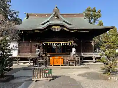 阿豆佐味天神社 立川水天宮の本殿・本堂