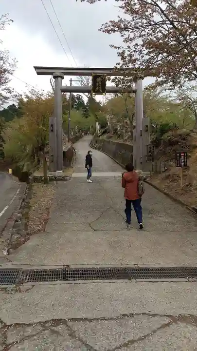 金峯神社(吉野町)の鳥居