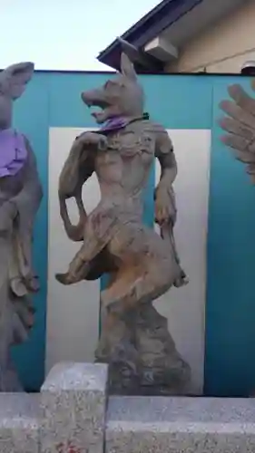 堀切天祖神社の狛犬