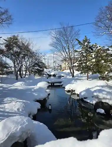 北海道護國神社の庭園