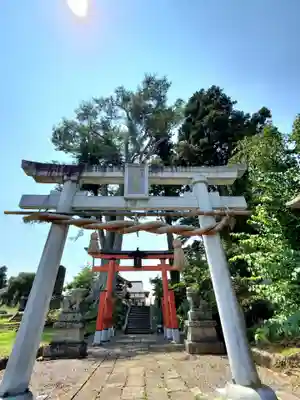 多田野本神社の鳥居