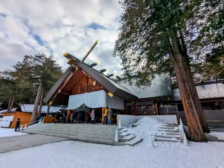 北海道神宮の本殿・本堂