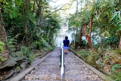 御鍬神社の山門・神門