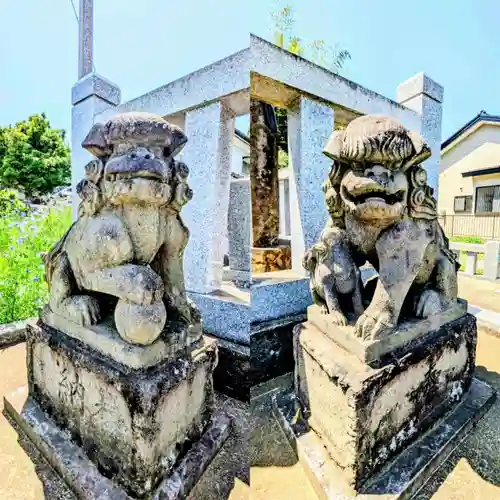 天王神社の狛犬