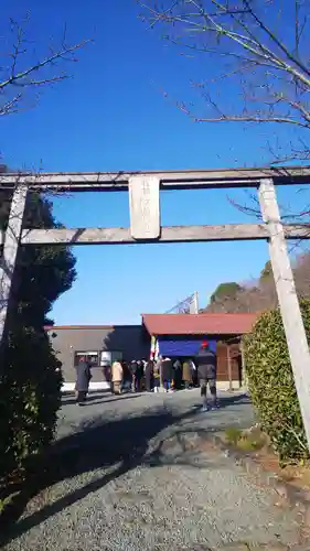 祈願合格神社の鳥居