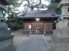 葛飾神社の本殿