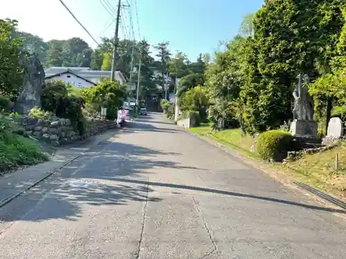 岩殿山安楽寺（吉見観音）の周辺