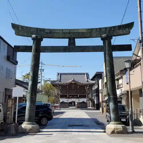 桑名宗社（春日神社）の鳥居