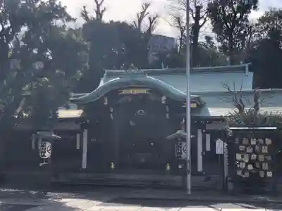 白金氷川神社の本殿・本堂