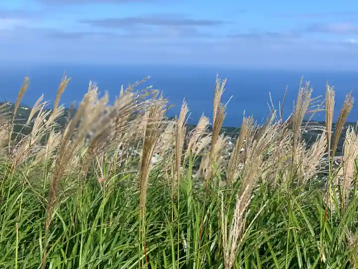 大室山浅間神社の自然
