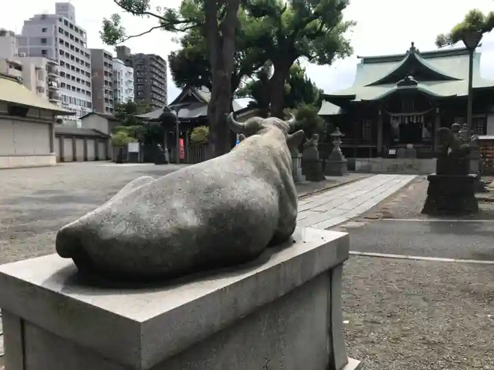 町田天満宮の狛犬