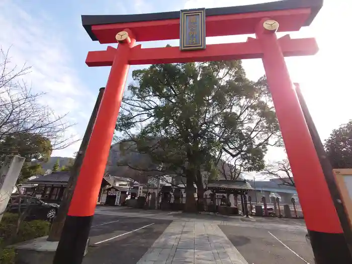 瀧宮神社の鳥居