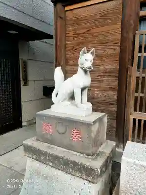 寳珠稲荷神社の狛犬
