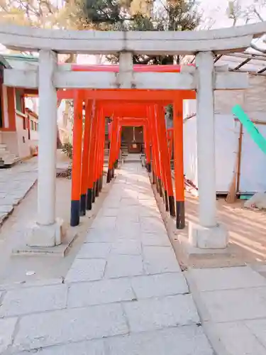 品川神社の鳥居