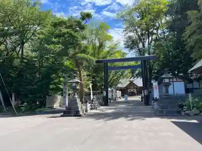 旭川神社の鳥居