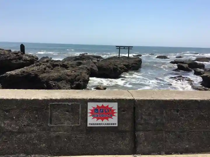 大洗磯前神社の周辺