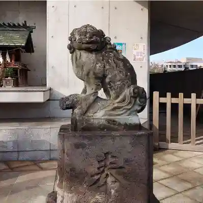北谷稲荷神社の狛犬