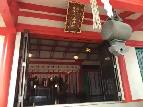 戸部杉山神社の本殿・本堂