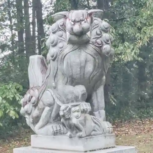 伏古神社の狛犬