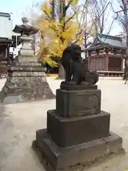 諏訪神社の狛犬