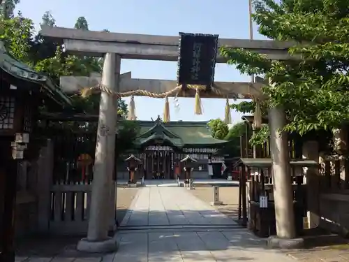 阿部野神社の鳥居