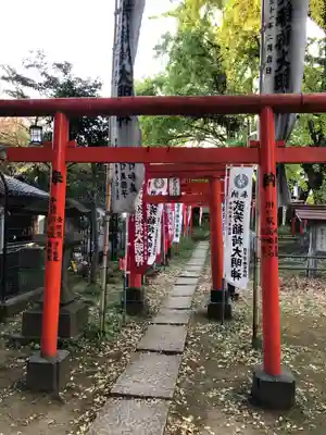 武芳稲荷神社の鳥居