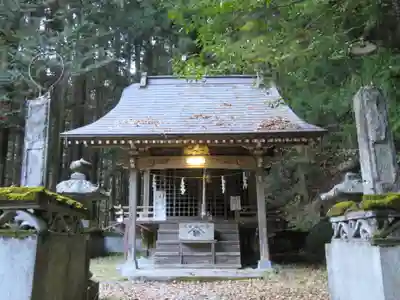 甲斐駒ヶ岳神社の末社・摂社