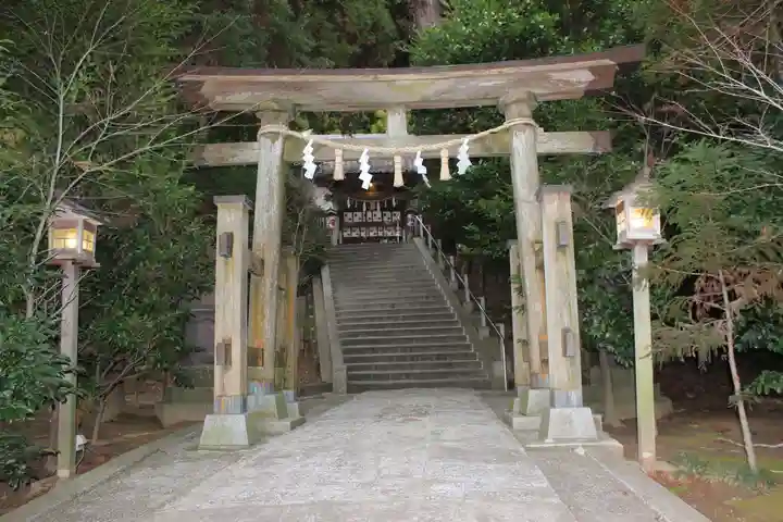 田間神社の鳥居