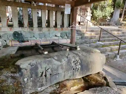 戸隠神社の手水