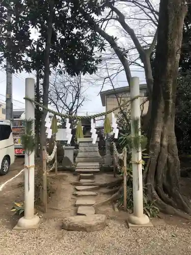 所澤神明社の末社・摂社