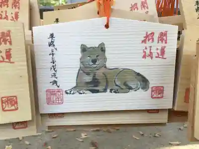 武田神社の絵馬