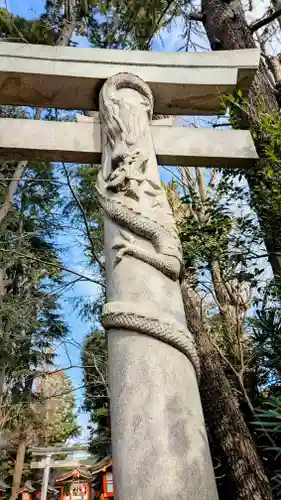 馬橋稲荷神社の鳥居