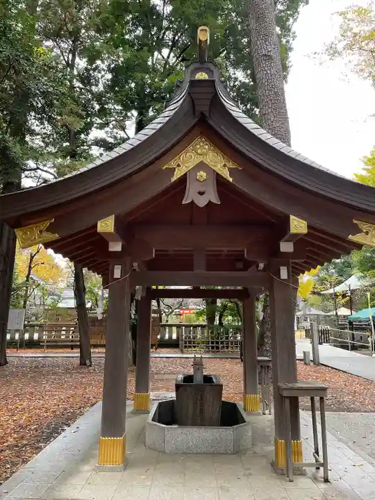 布多天神社の手水舎
