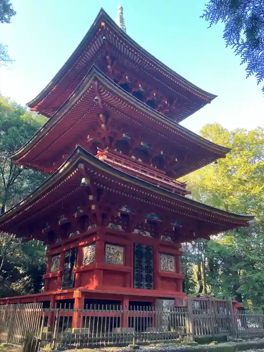 岩舟山高勝寺の塔