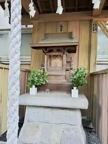 安積雷神社の本殿・本堂