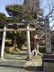 阿奈志神社の鳥居