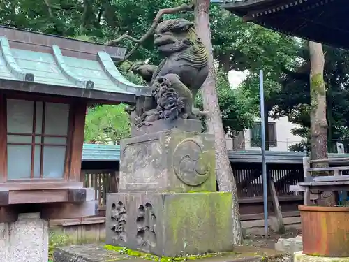 荏原神社の狛犬