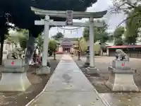 本町南町八幡神社の鳥居