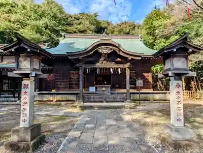 畑子安神社の本殿・本堂