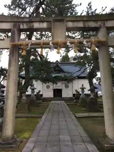  松阜神社の鳥居