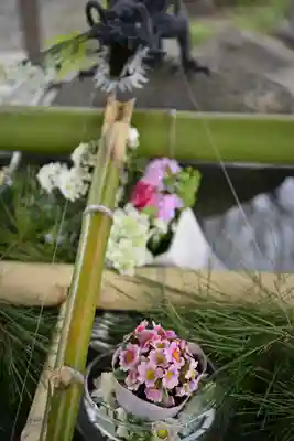 本牧神社の手水舎
